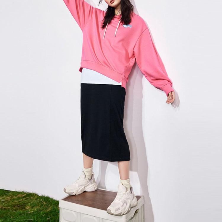 Anta Толстовка с капюшоном и длинными рукавами с принтом букв Muyu-Red 162318738-4