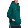 adidas Неоамериканский винтажный свитшот с капюшоном Мужская толстовка зеленая H14178