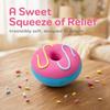 Donut Shape Donut Slow Rebound Toy Soft TPR Donut Squishy Pinch Le  Party Decoration