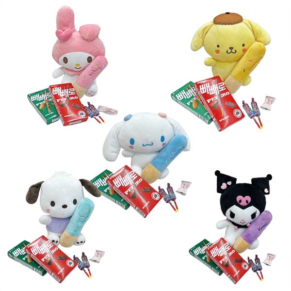 Плюшевое шоколадное печенье Big Master Sanrio 25 см, милая кукла, нет. 1 место по удовлетворенности подарками, популярные корейские игрушки