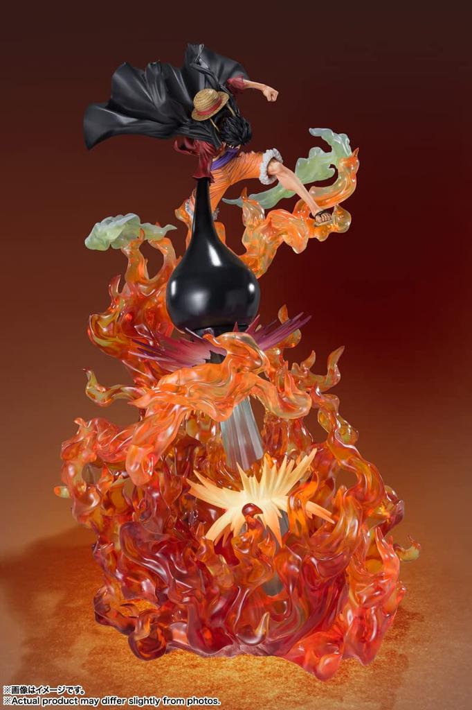 TAMASHII NATIONS Figuarts ZERO ONE PIECE Fierce Battle EXTRA BATTLE Monkey Luffy Hellfire Pistol 450 мм ABS PVC Окрашенная полная фигурка [Super