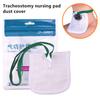 Трахеостомическая специализированная марля V-образный разрез Медицинская трахеальная манжета со шнурком Сестринская подушечка Пылезащитный чехол