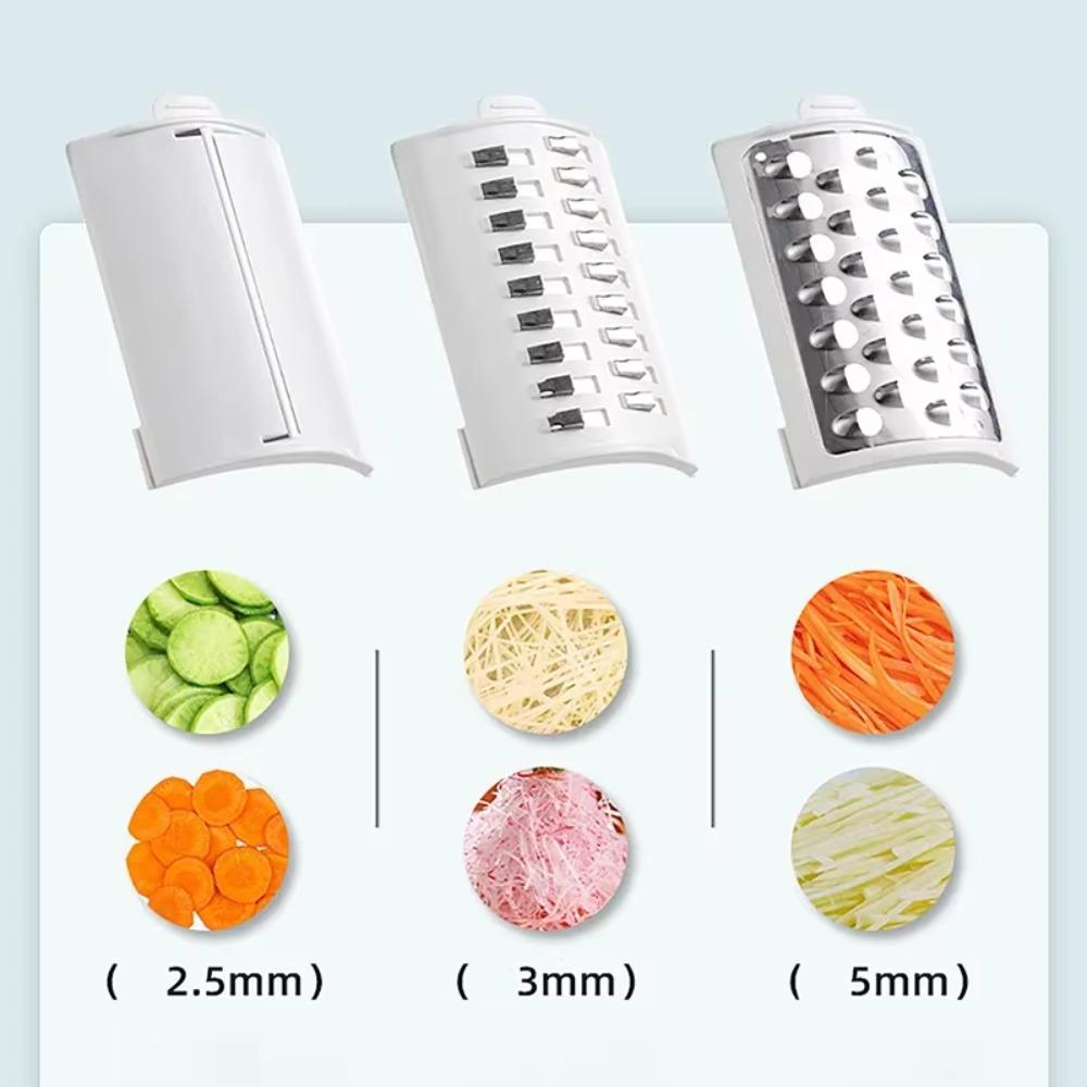 Automatic Electric Rotary Vegetable Shredder Efficient Vegetable Slicer Cheese Grater Potato