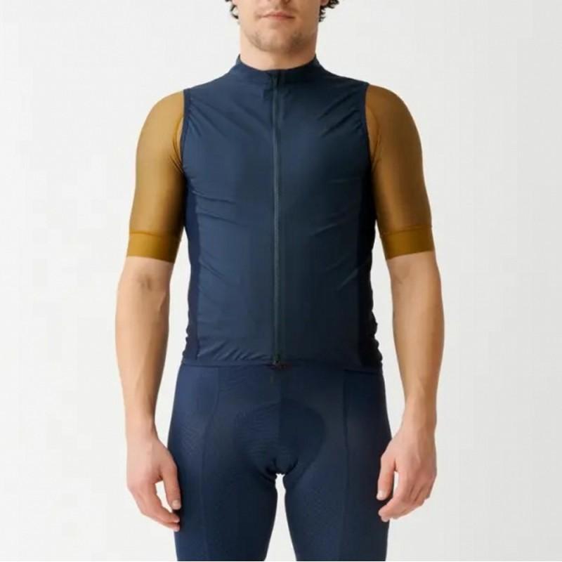 1 Lightweight Windproof Waterproof Cycling Vest Jacket Motorcycle Riding Outdoor Sports Breathable Sleeveless Dual Zipper