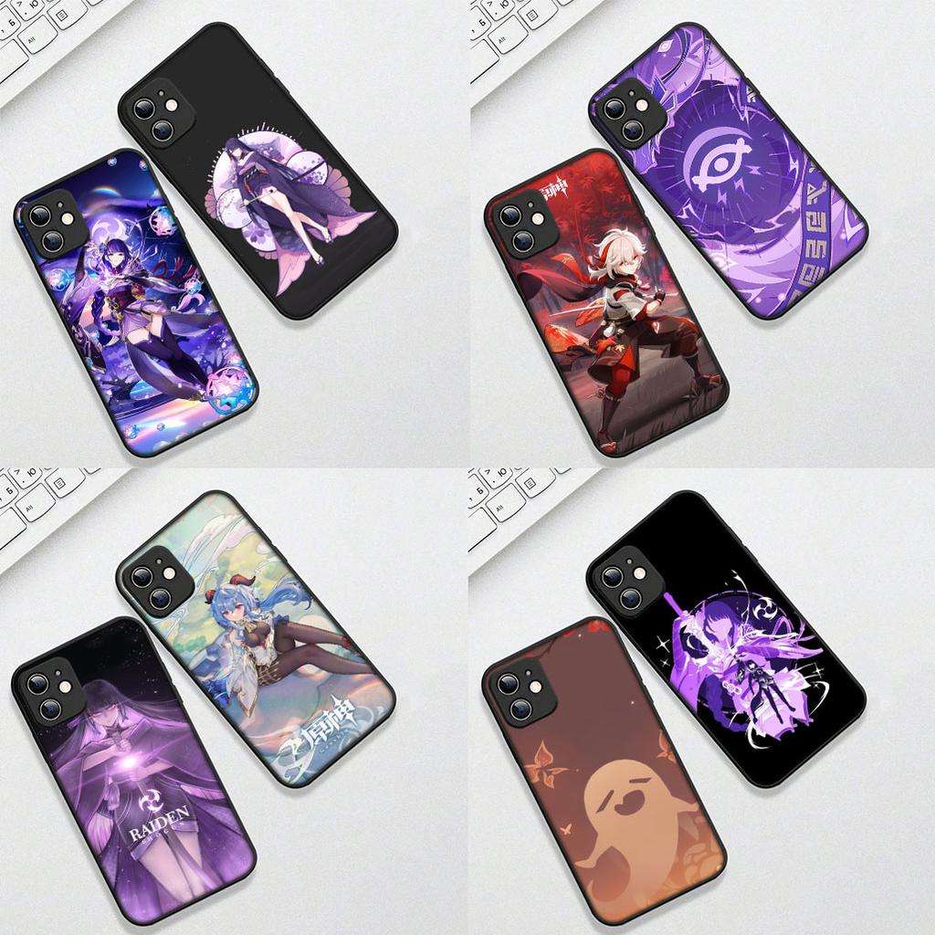 for Motorola Moto G55 G45 G75 G85 G35 Edge 50 30 Fusion 40 NEO Ultra Pro Phone Cover Soft Case Genshin Baal Raiden Shogun Impact