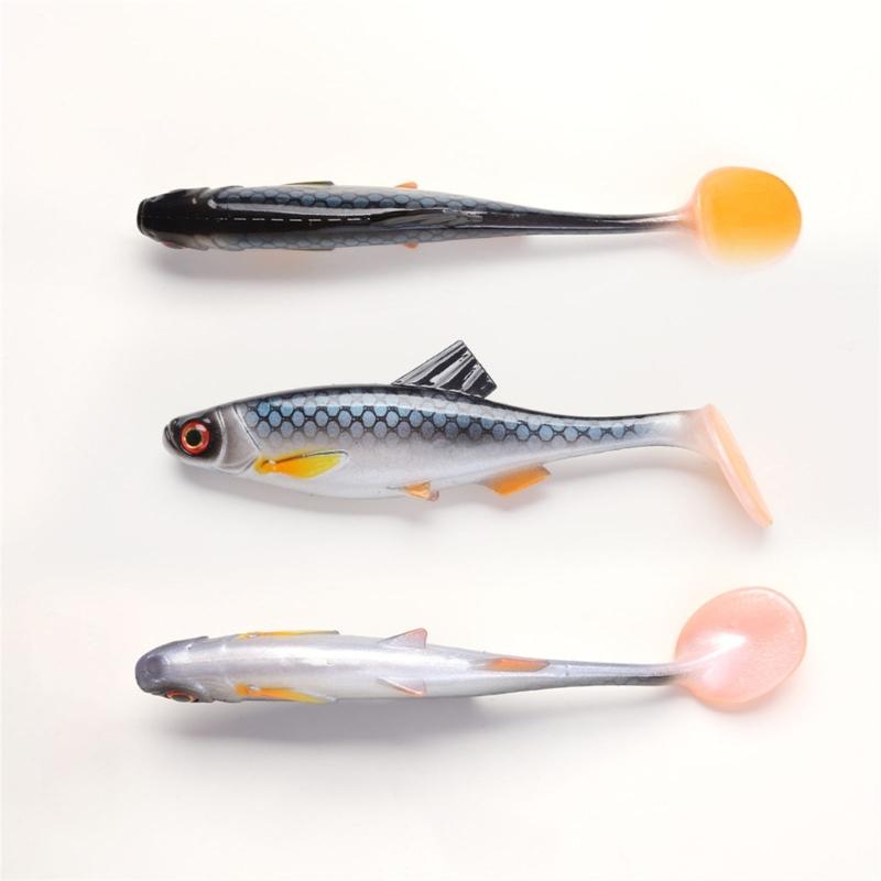 2oz 20.3cm Paddle Tail Swimbaits Soft Fishing Lures for Trout Walleye Artificial Baits Fishing Lure Swim Baits