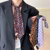Printed Polka Dot Scarf Ribbon Scarf Headband Sweet Long Scarves  Multifunction