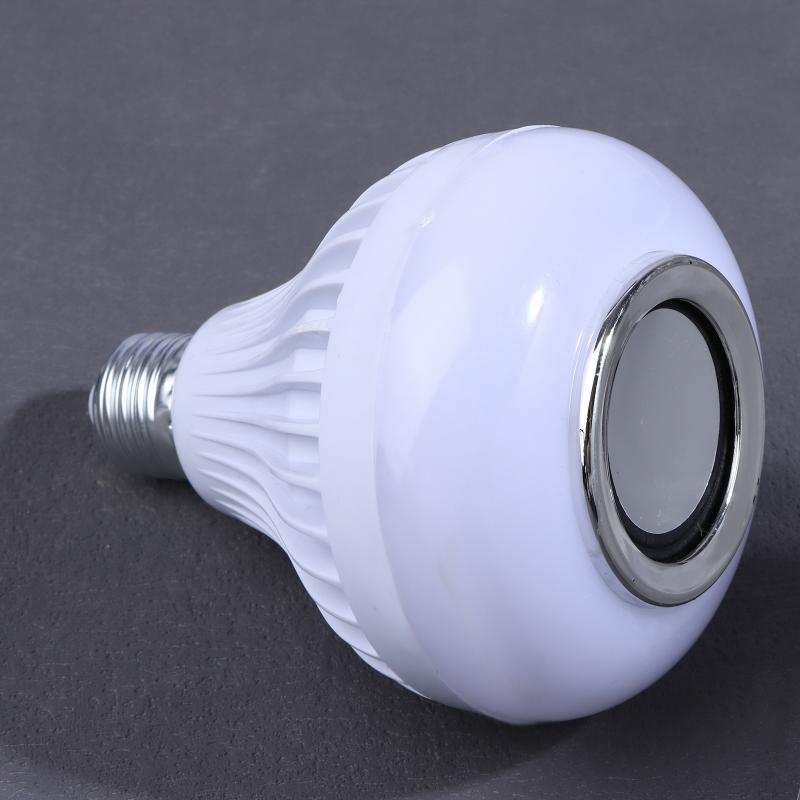 Портативная Bluetooth-колонка-лампочка RGB, разноцветные светодиодные огни, музыкальный звуковой ящик с пультом дистанционного управления для домашней вечеринки, сценического выступления