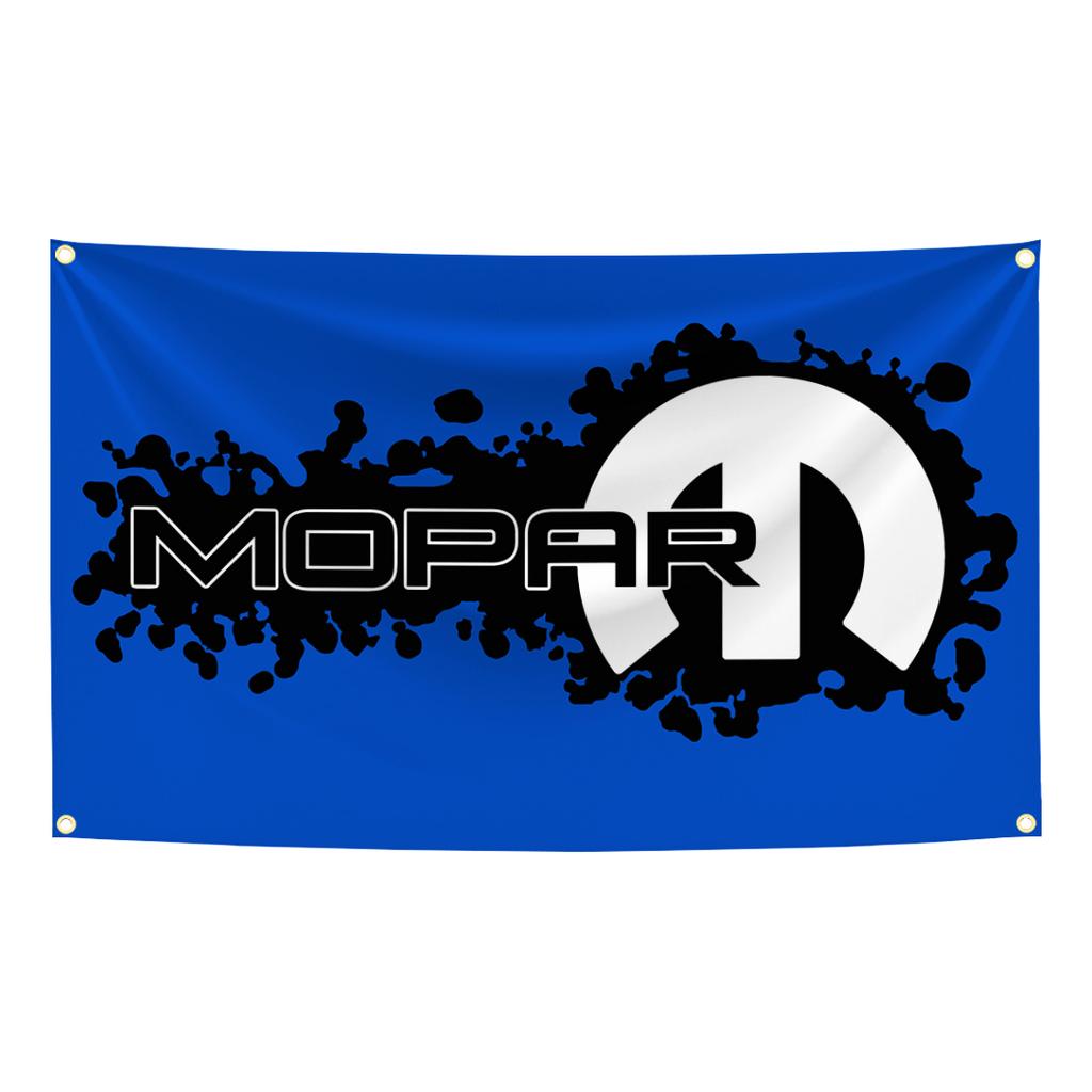 90X150см Флаг-гобелен гоночного автомобиля M-Mopars, Полиэстер, Баннер с цифровой печатью для гаража, Настенное искусство, Наружное украшение