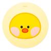 Коврик для мыши Royce Line Friends Minini ПВХ круглый LF-RPP-A, Salini (ЛФ-РПП-А-СЛН), 1 кусок
