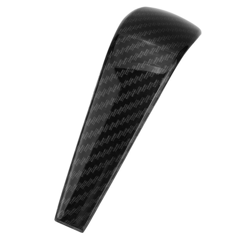 Накладка на головку рычага переключения передач из АБС-пластика под карбон для BMW 1 3 X1 серии E87 E90 E92 E93 E84 Автоаксессуары