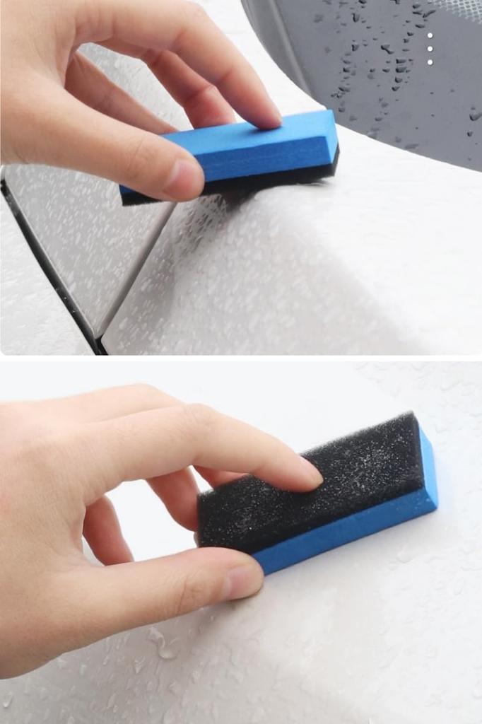 Губка для мытья автомобиля Губка для мытья автомобиля Губка для нанесения покрытия Набор для чистки и ухода за автомобилем, мотоциклом, 10 шт. (2-х слойная структура)