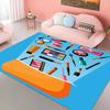 Мультяшная косметика для макияжа Ковры для дома Гостиная Спальня для взрослых Гардеробная Диван Придверный коврик Кухонные напольные коврики Противоскользящий декор