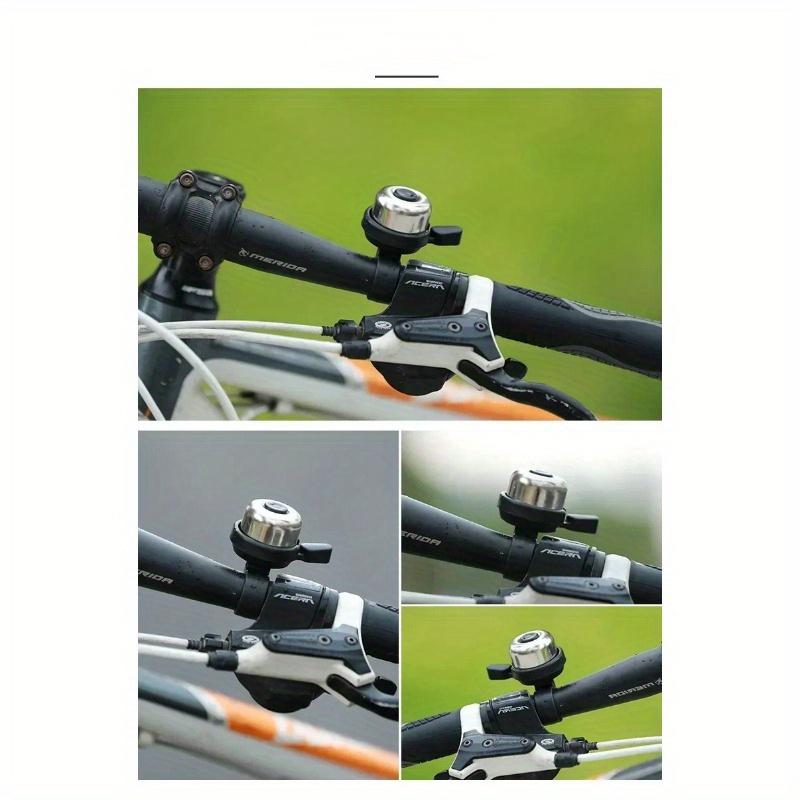 Новый черный велосипедный колокольчик, горный велосипед, велосипед из алюминиевого сплава, уличное детское велосипедное оборудование