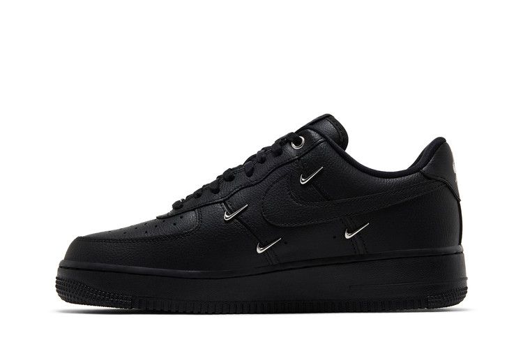Nike Air Force 1 Low '07 LX Черный Серебристый Мини Свуш (Женский)