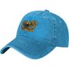 Rising Eagle Wreath Baseball Cap Distressed Denim Sun Hat Adjustable Low Profile for Unisex Women