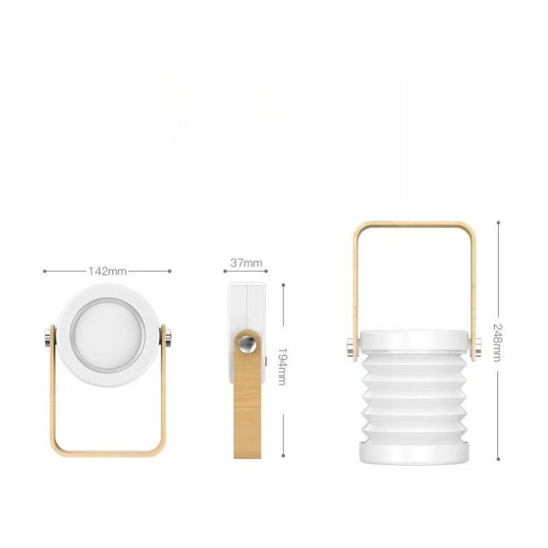 Night Light, Bedside Eye Protection Desk Lamp, Retractable Lantern Night Light, Outdoor Handheld Night Light Atmosphere Light