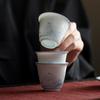 Традиционные керамические чайные чашки в китайском стиле, портативные для путешествий, чашка для кунг-фу, домашняя пиала, чашка мастера, аксессуары для чайного набора, новые