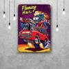rat fink Vintage Metal Tin Signs Posters Decor Retro Metal Plaque Wall Art Decor for Garage Bar