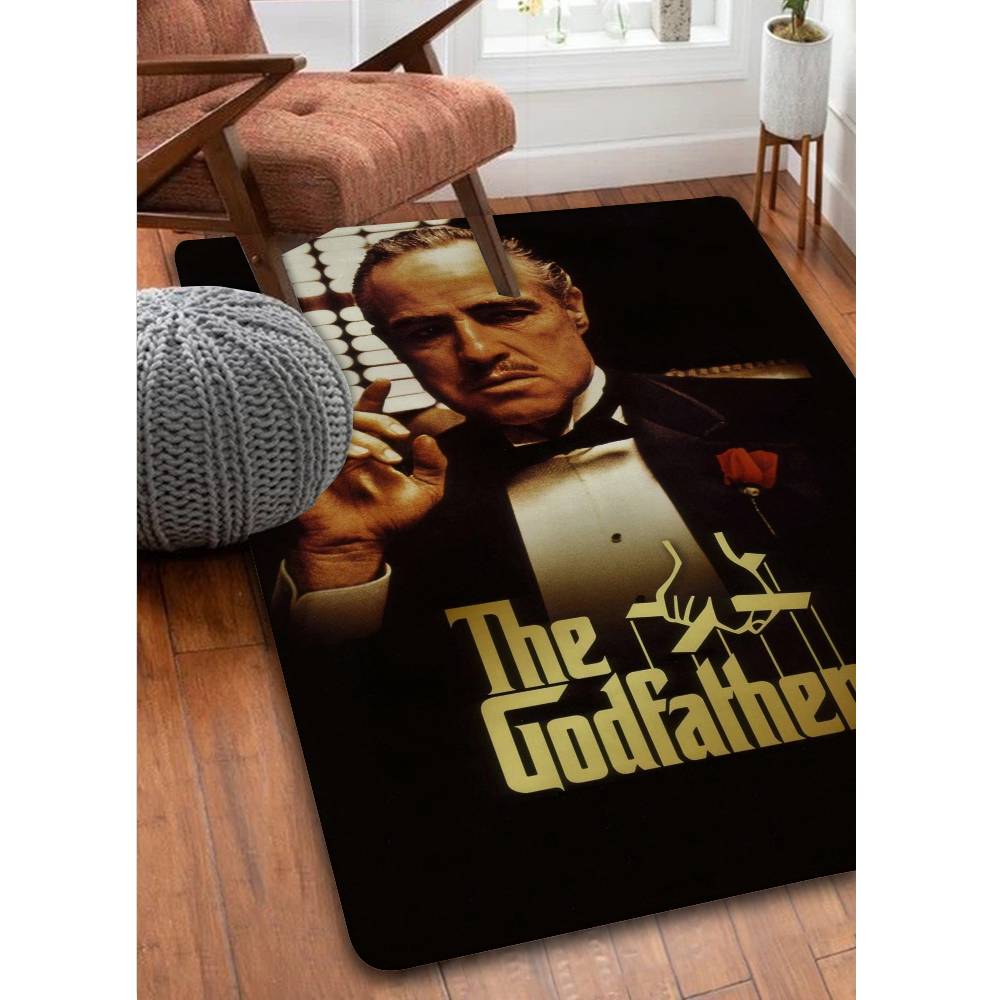 Movie Gangsters The Godfather Floor Mat Rectangle Anti-slip Home Soft Badmat Front Door Indoor Outdoor Mat Welcome Doormat