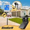 Sturdy 3 Inch T-Post Mounting Bracket Iron Sleek and Minimalist Design Vertical Mounting Bracket Convenient Support