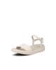 ECCO Float Genuine Leather Women's Flat Strap Sandals, 27376302378, Limestone, Size 22.0cm-22.5cm, 3E