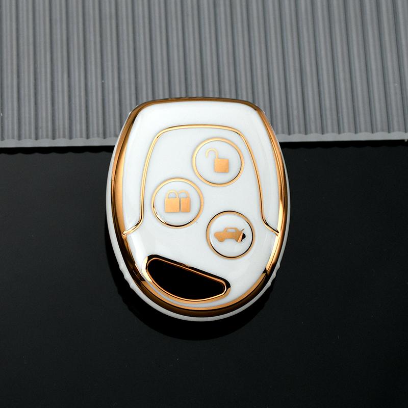 Чехол для дистанционного ключа с 3 кнопками, чехол-держатель для брелока, протектор для Ford Focus Mondeo Festiva Fusion Suit Fiesta KA