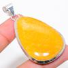 Natural Septerian Noodal Gemstone 925 Sterling Silver Gift Pendant 2.44" B2f24