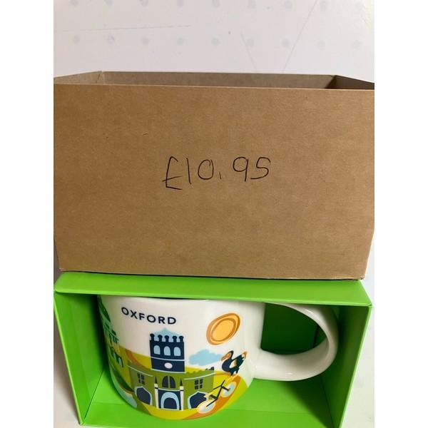 Starbucks Coffee Mug OXFORD 14oz 414ml You Are Here Collection Ceramic