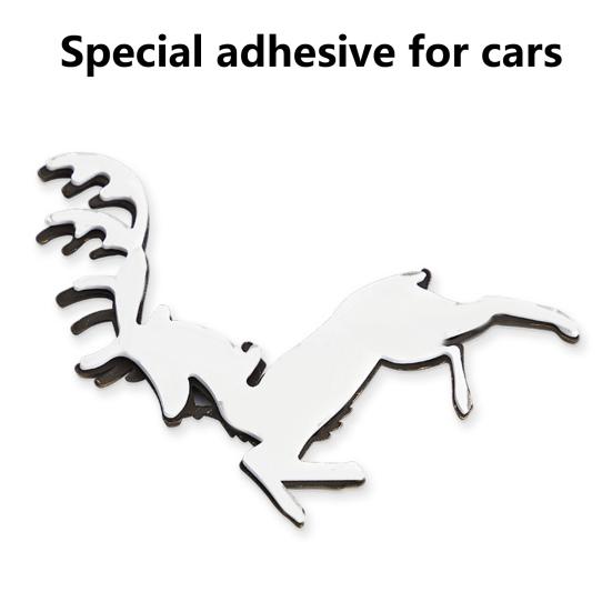 Стильная наклейка с эмблемой, гальваническая, съемная, декоративная