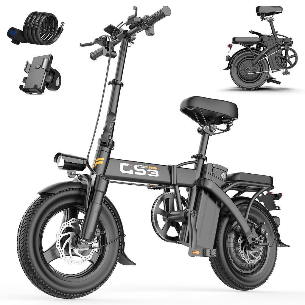 TOOFLY GS3 Folding Electric Bicycle 250W 48V15AH 14inch