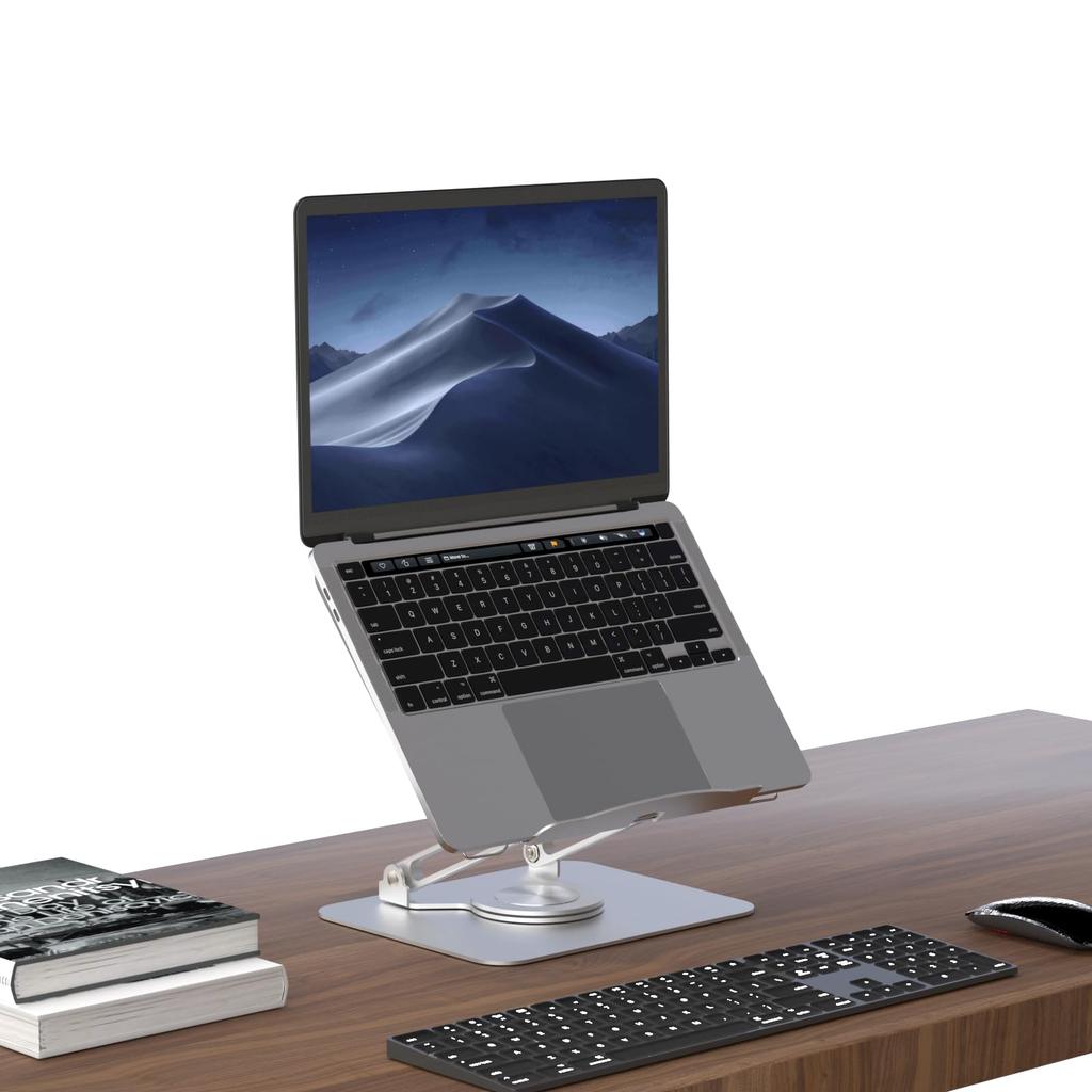 Подставка для книг Shenytic Настольная трибуна из алюминиевого сплава Акриловая прозрачная подставка для книг Держатель для планшета Складная регулируемая Серебряная Роскошная прочная