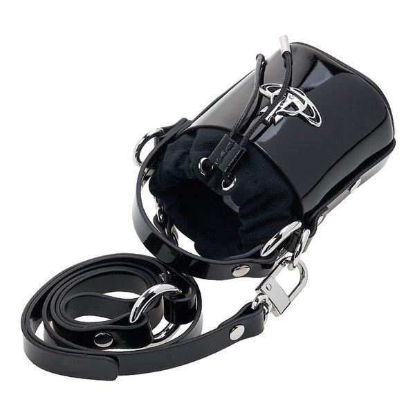 Vivienne WeStwood Vivienne WeStwood Women S Shiny Bucket Bag Mini 5202006cu L001o N403