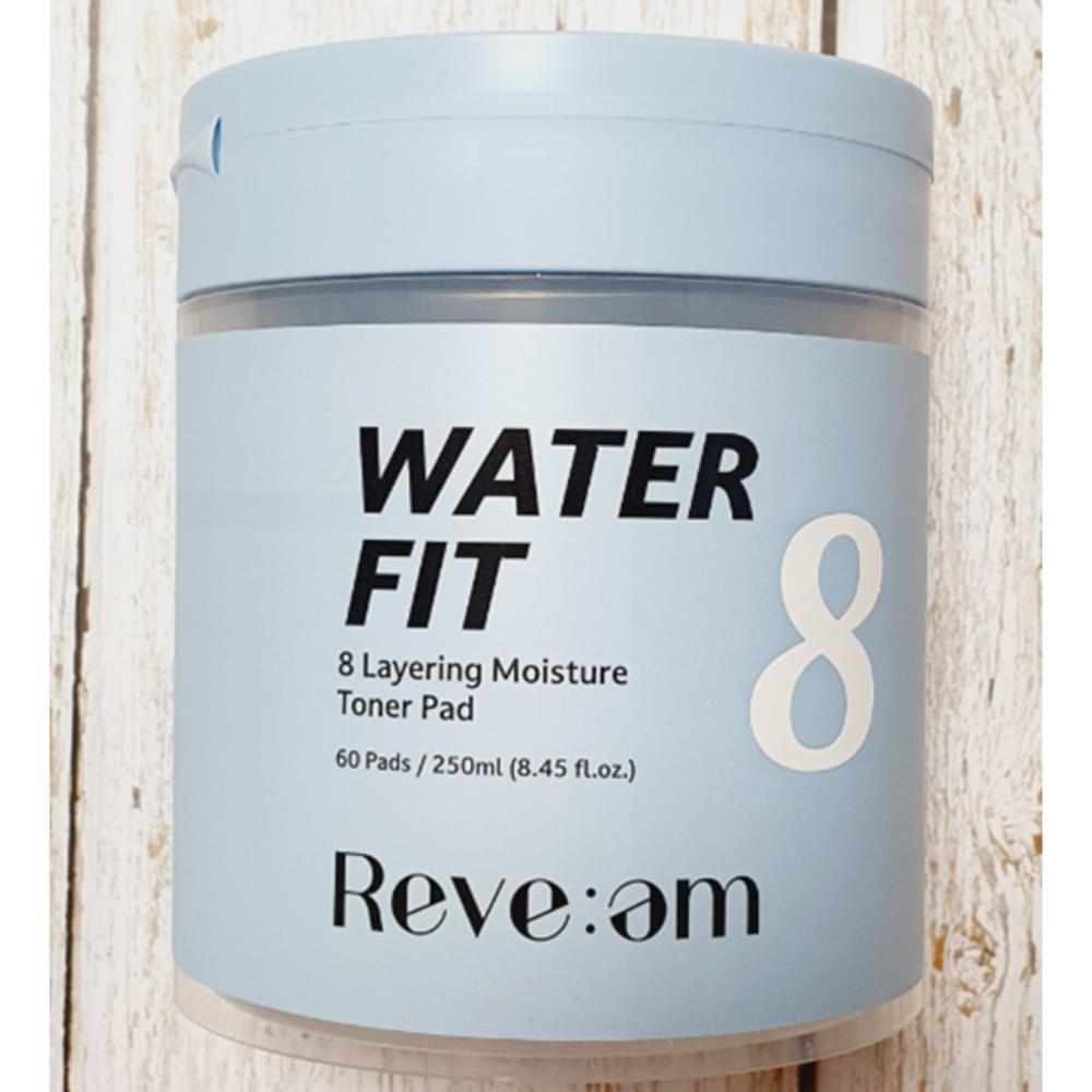 REVEEM Water Fit 8-слойная влагостойкая клейкая прокладка, 2 упаковки, 60 листов