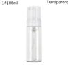 Hand Sanitizer Shampoo Shower Gel Soap Dispenser Clear Foaming Bottle Pump Container Liquid