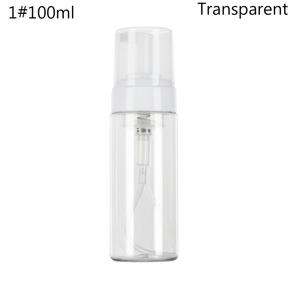 Hand Sanitizer Shampoo Shower Gel Soap Dispenser Clear Foaming Bottle Pump Container Liquid