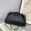 2025 New Knitted Chain Genuine Leather Women's Bag Fashion Trend Large Capacity Shoulder Cross Shoulder Bag Handbag