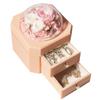 ORANGESCE Large Capacity Preserved Flower Jewelry Flowers That Will Not Perfect As a Gift for Female To Show Your Gratitude To Your Loved Wedding