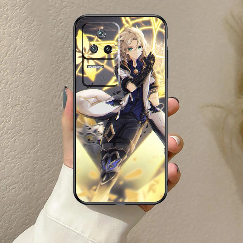 Чехол Albedo Genshin Impact для Xiaomi 15T Pro 14T 13T 14 15 Ultra 17 Pro Max POCO X7 F8 Pro X3 X5 X6 F5 F6 F7
