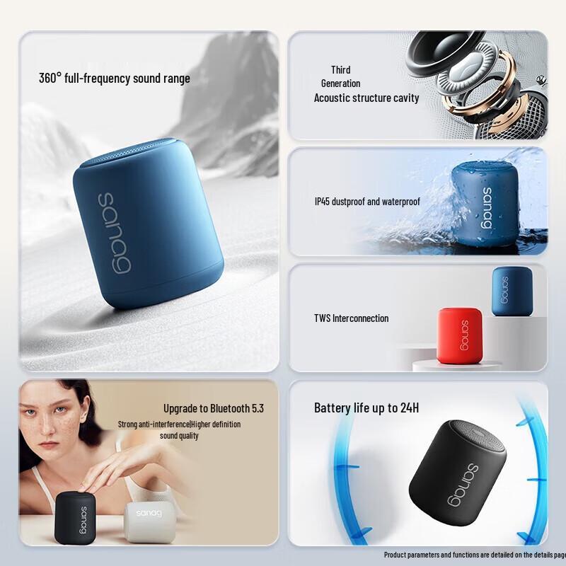 Saina X6S Portable Wireless Mini Bluetooth Speaker