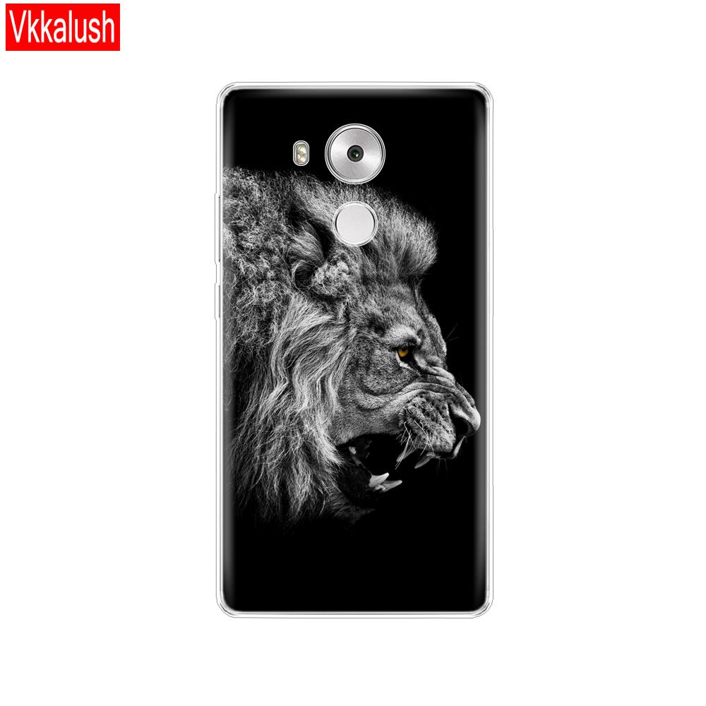 Чехол для Huawei Mate 8 Чехол Huawei Mate8 Чехол Cartoon Soft задняя крышка Mate 8 Coque Funda Skin противоударный чехол