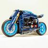 986PCS Technical Famous Diavel Blue Concept Motorcycle Building Blocks Assemble Bricks Vehicle MotorBike Toys Gifts For Boy Kids