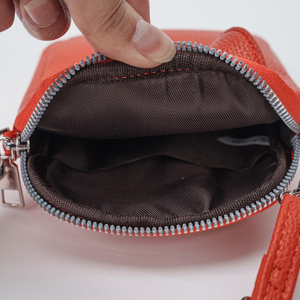 Новая женская сумка Сумка для мобильного телефона Сумка однотонная Чехол для сумки Универсальная сумка через плечо Повседневная сумка-мессенджер