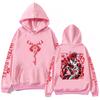 Hazbin Hotel Alastor En Charlie Grafische Print Hoodie Casual Harajuku Mode Pullover Hooded Sweatshirt Oversized Hoodies