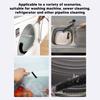 Bendable Dryer Vent Cleaner Brush Stainless Steel Lint Brush Hose Cleaner Brush  Home