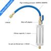 Efficient R134A Liquid Fuel Injector 1/4 Inch Sae Refrigerant Fluid Filler  Fluorescent Dyes