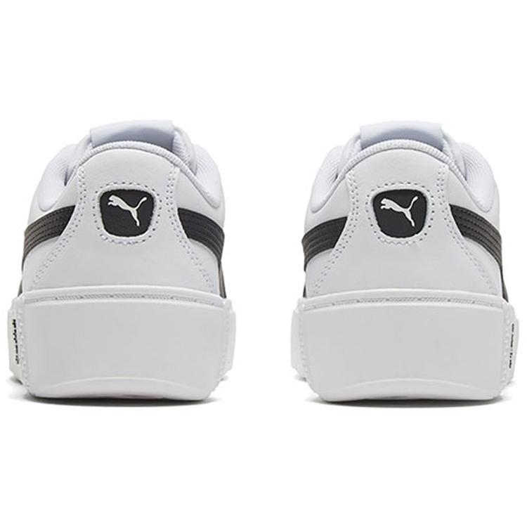 Новые женские кроссовки PUMA Smash Platform V2 L 'Белый Черный' 373035-02