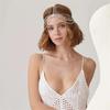 Glittering Diamond Hairband Multi Layer Wedding Hair Jewelry Forehead Headband