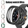 Чехол для Samsung Galaxy Watch Ultra 47 мм Защитная пленка для экрана Аксессуары Жесткая рамка из ПК Бампер защитный Чехол для Galaxy Watch 7 Ultra