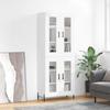 VidaXL Highboard White 69.5x34x180 Cm Engineered Wood 3198281